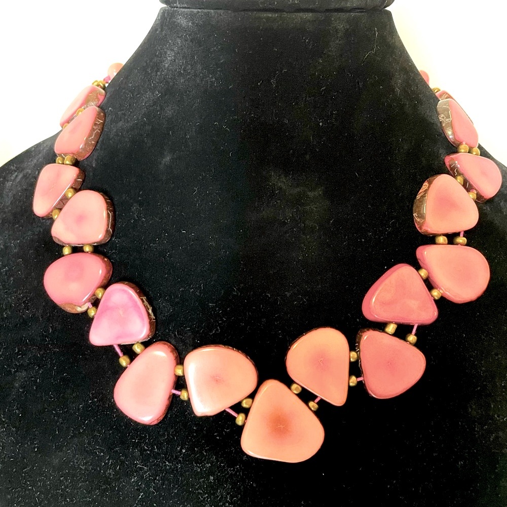 Pink necklace